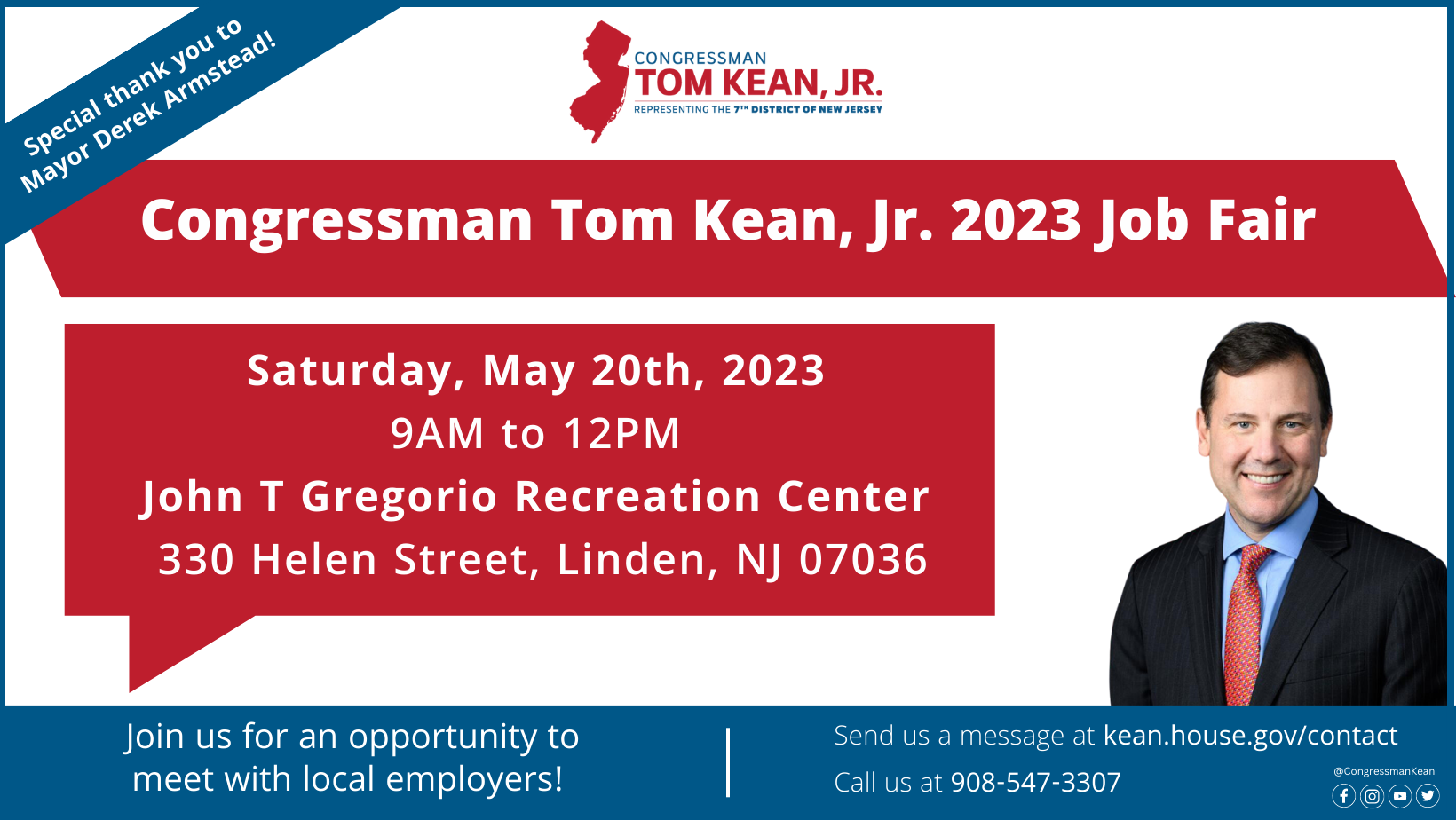 2023 Job Fair Congressman Thomas Kean Jr.