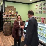 TKJ with Small Business Owner