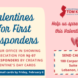 Valentines for First Responders Graphic