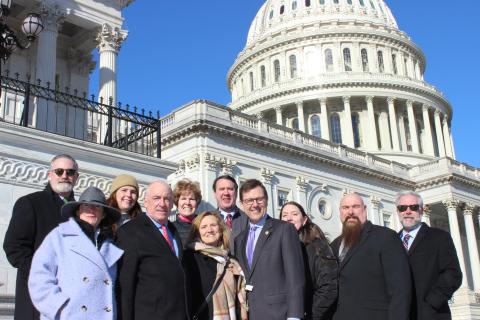 Congressman Kean with New Jersey families